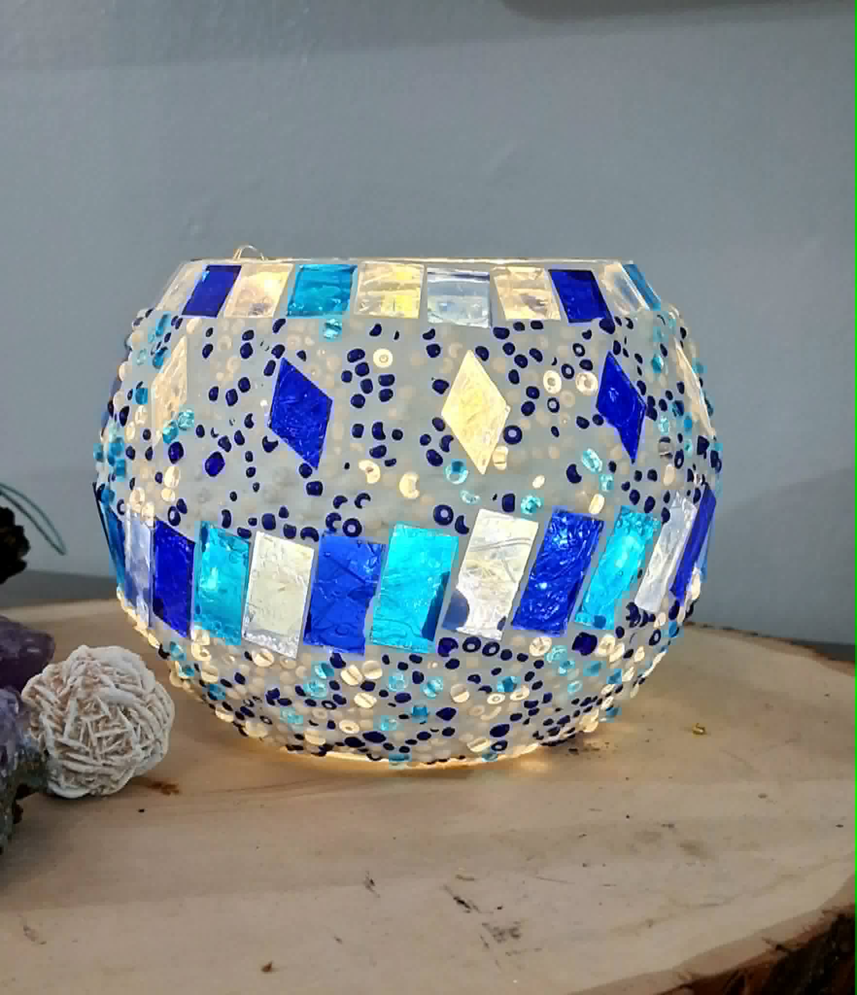 Turkish Mosaic Candle Holder #7