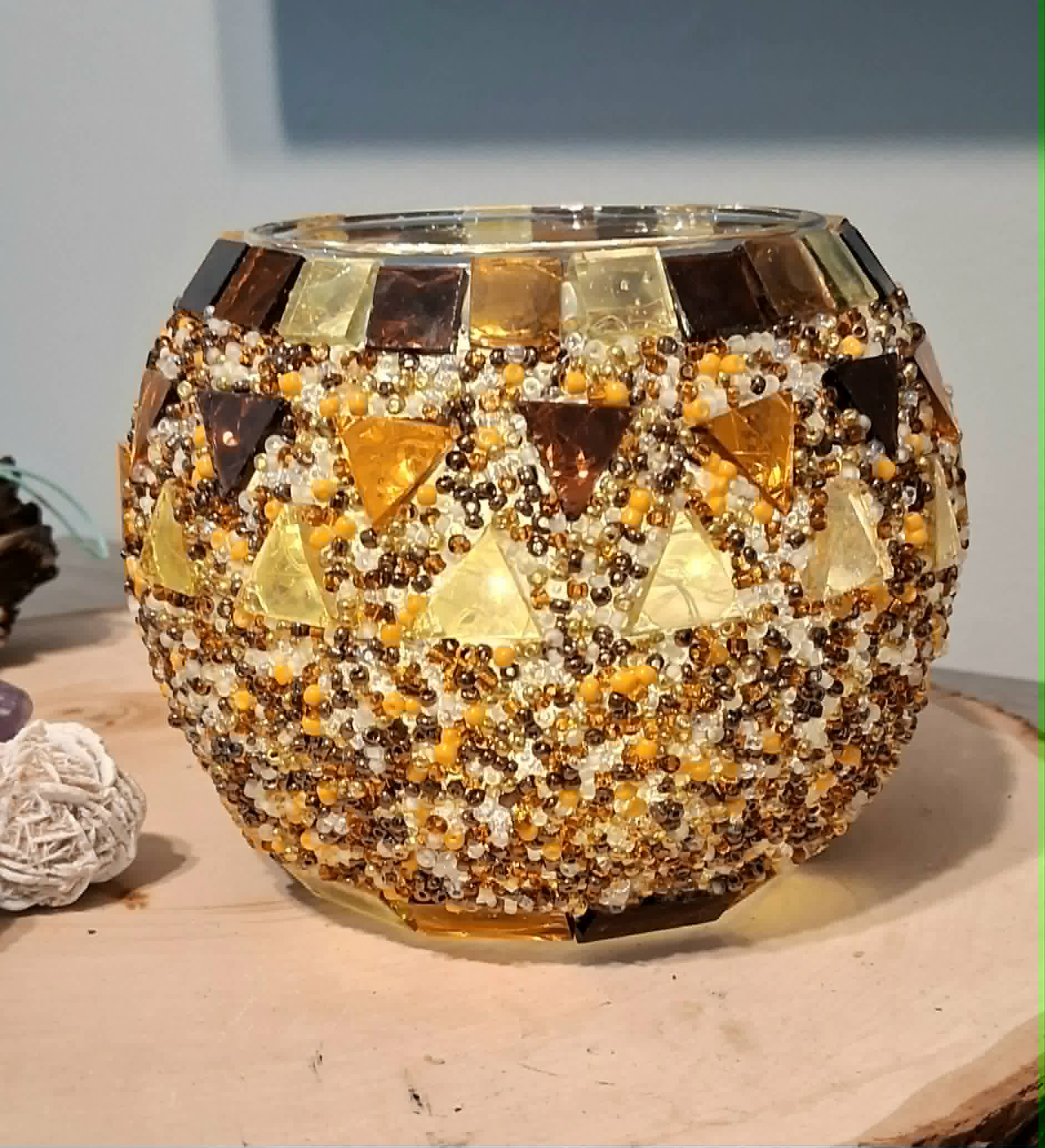 Turkish Mosaic Candle Holder #4