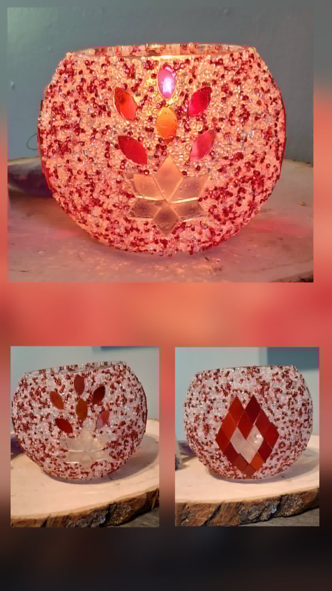 Turkish Mosaic Candle Holder #6