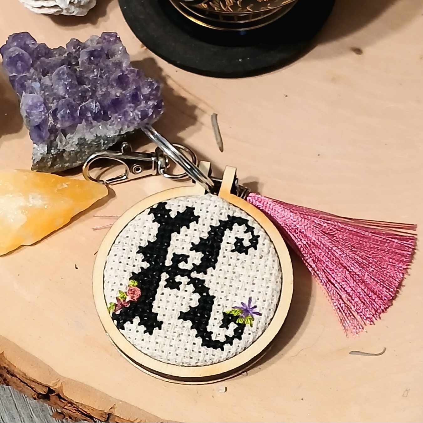 "K" - initial keychain