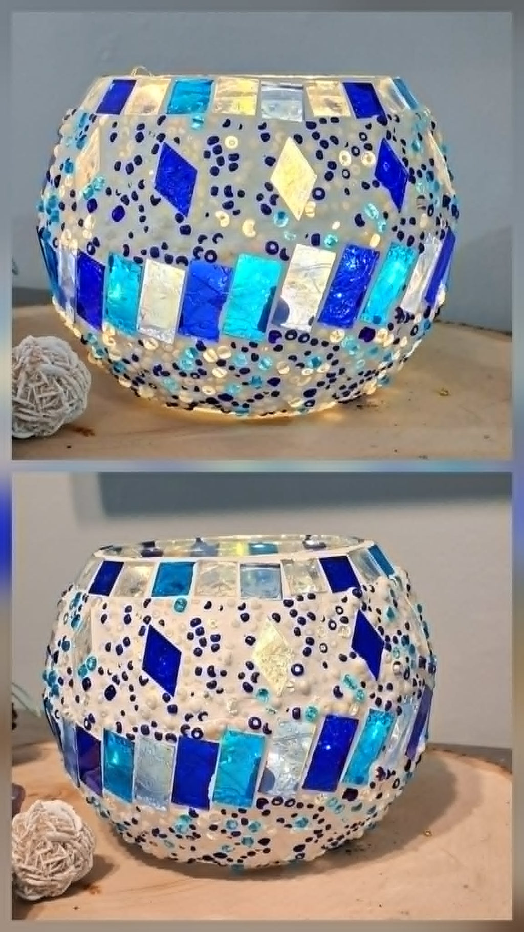 Turkish Mosaic Candle Holder #7