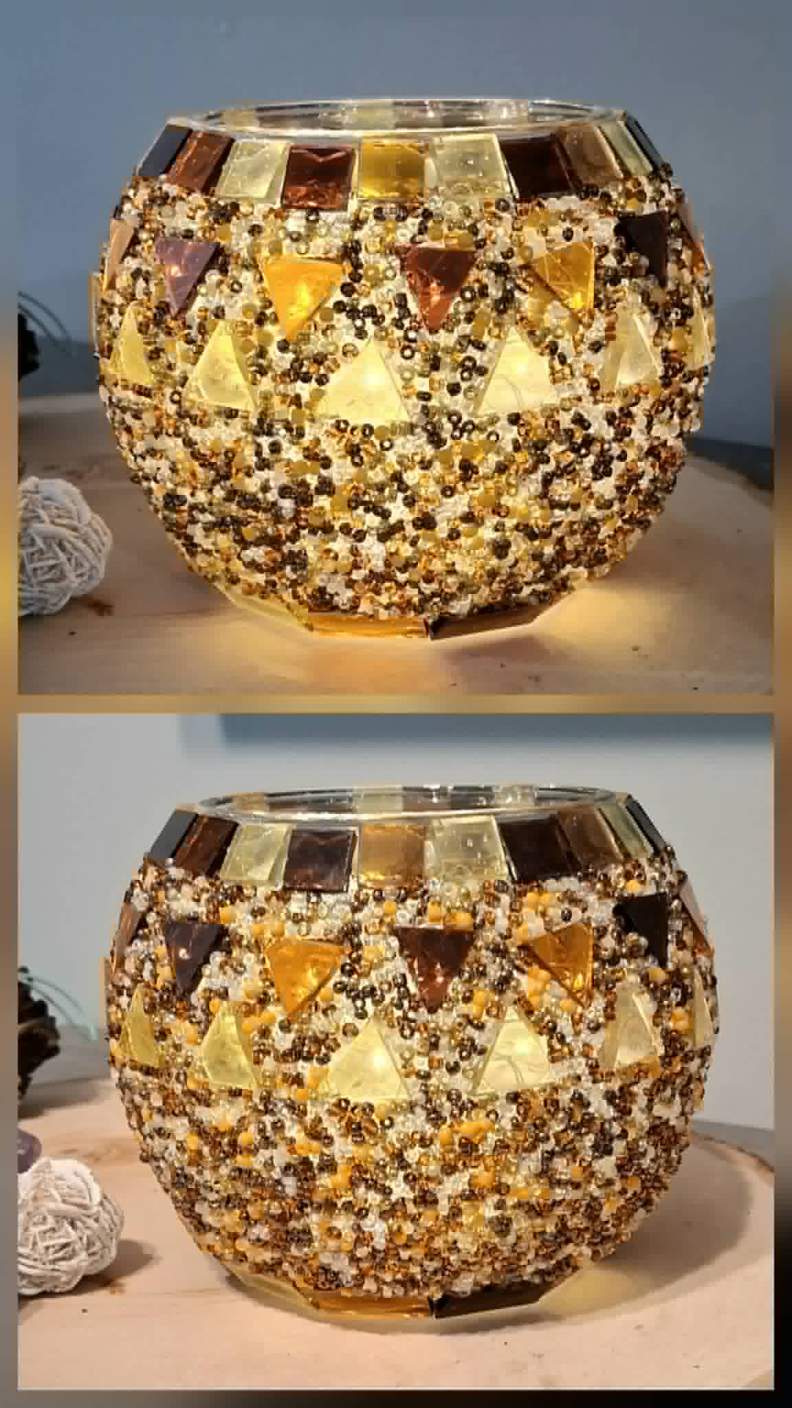 Turkish Mosaic Candle Holder #4