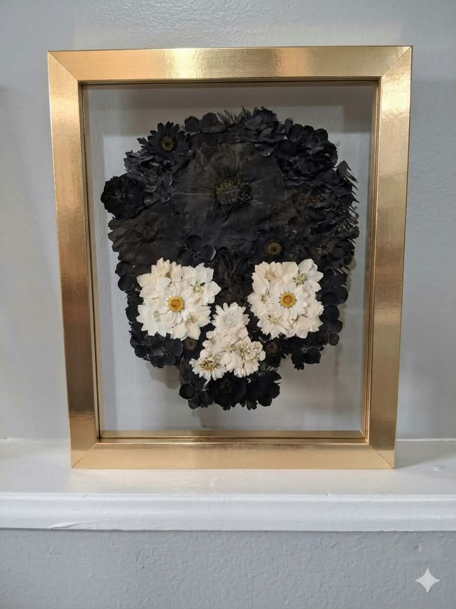 Floating Frame Pressed Floral Class - October 4th - 12 p.m.