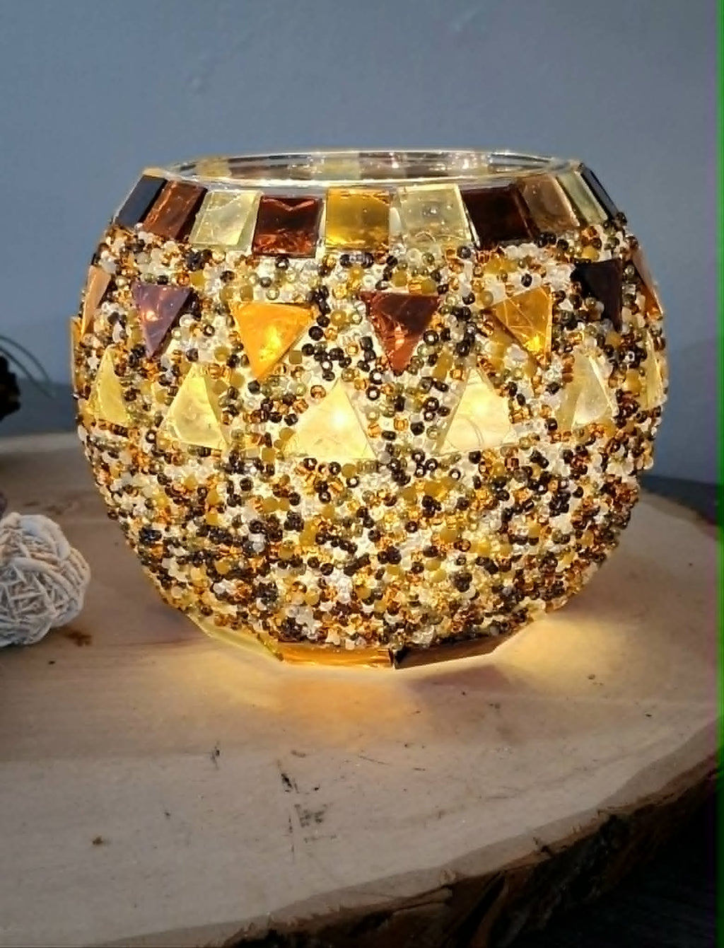Turkish Mosaic Candle Holder #4