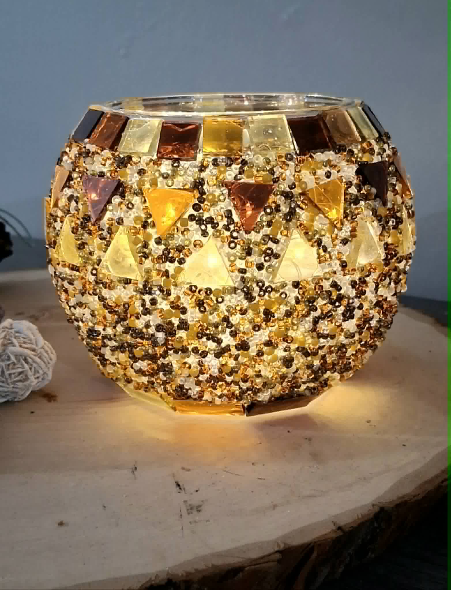 Turkish Mosaic Candle Holder #4