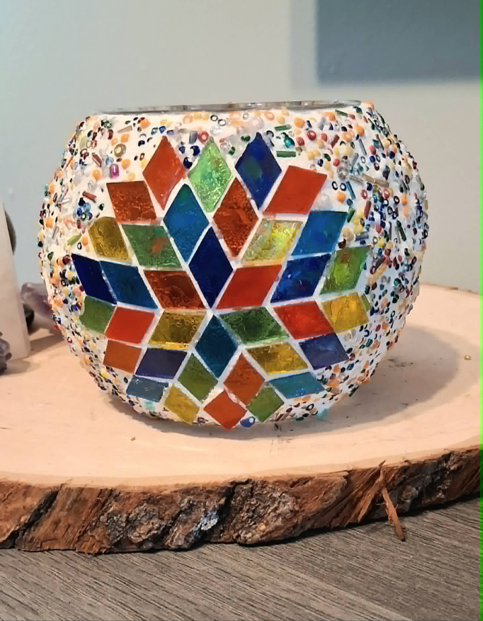 Turkish Mosaic Candle holder #2