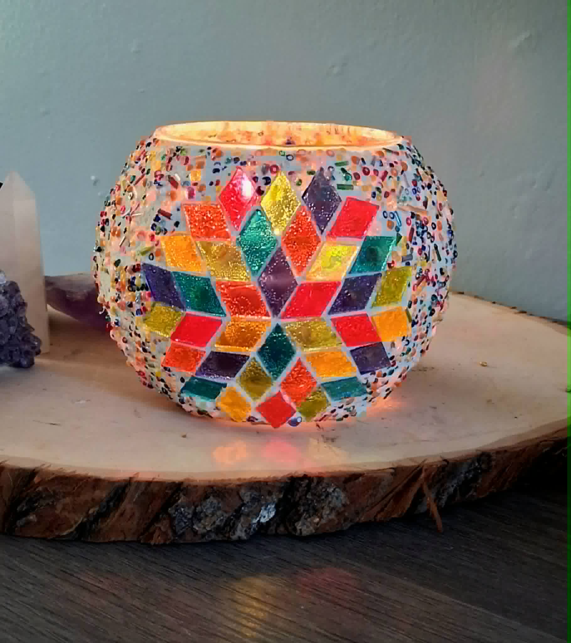 Turkish Mosaic Candle holder #2