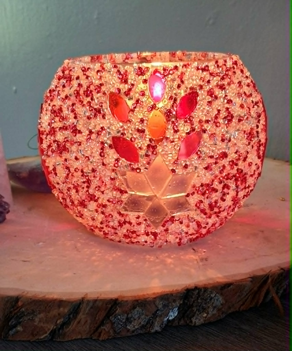 Turkish Mosaic Candle Holder #6