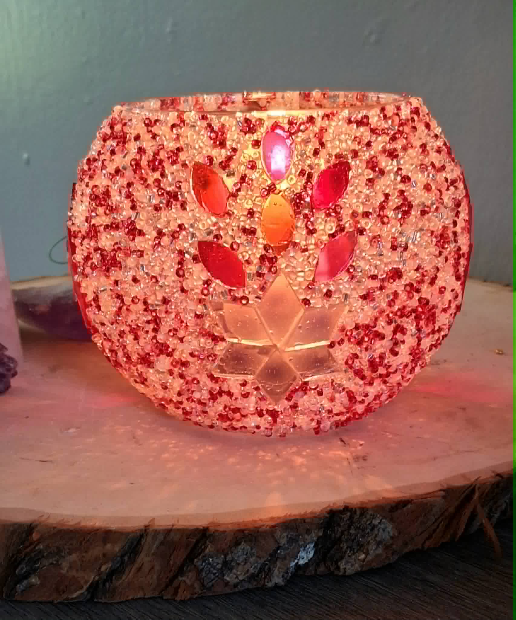 Turkish Mosaic Candle Holder #6