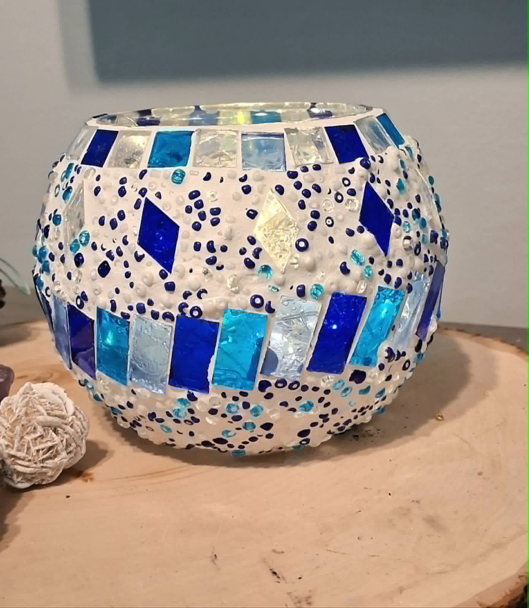 Turkish Mosaic Candle Holder #7