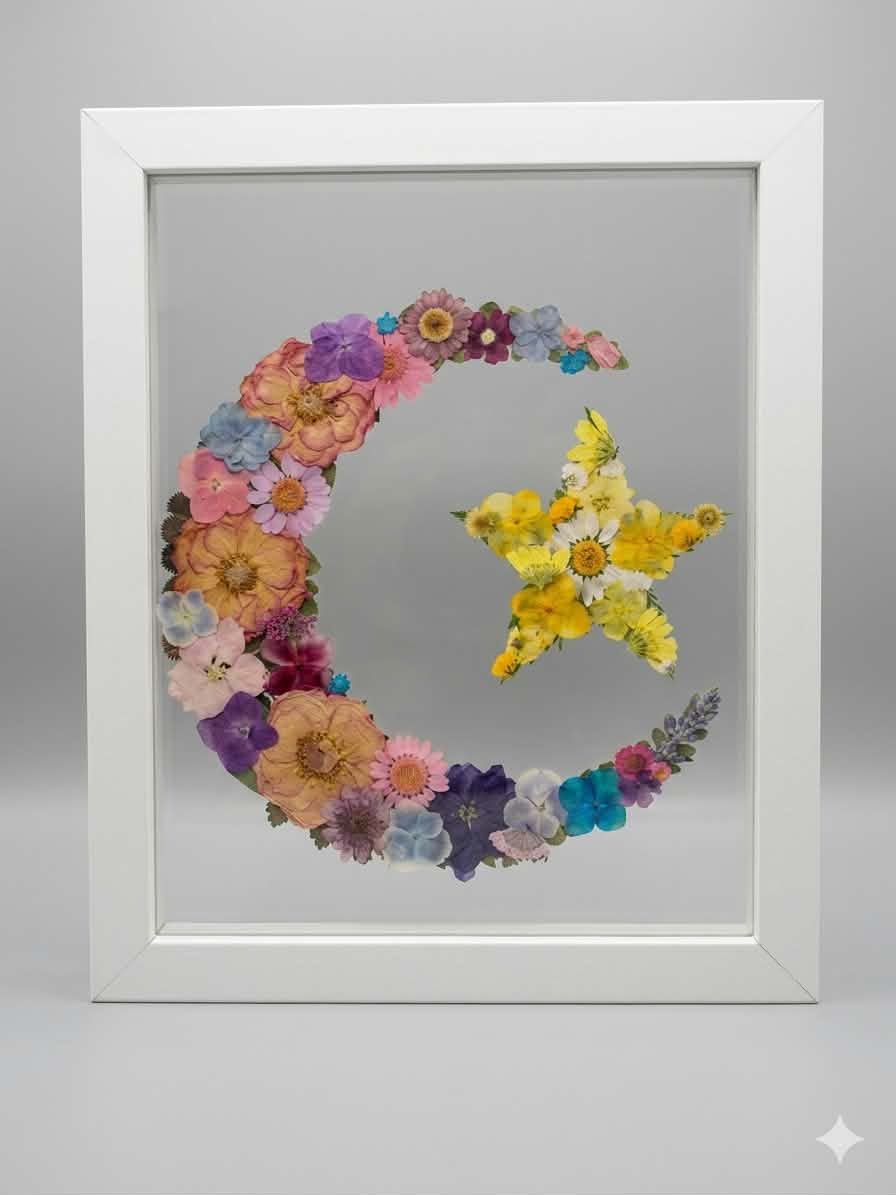 Floating Frame Pressed Floral Class - October 4th - 12 p.m.