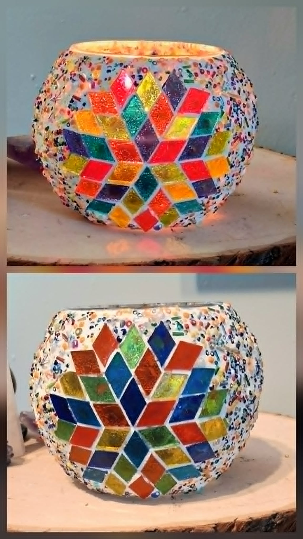 Turkish Mosaic Candle holder #2