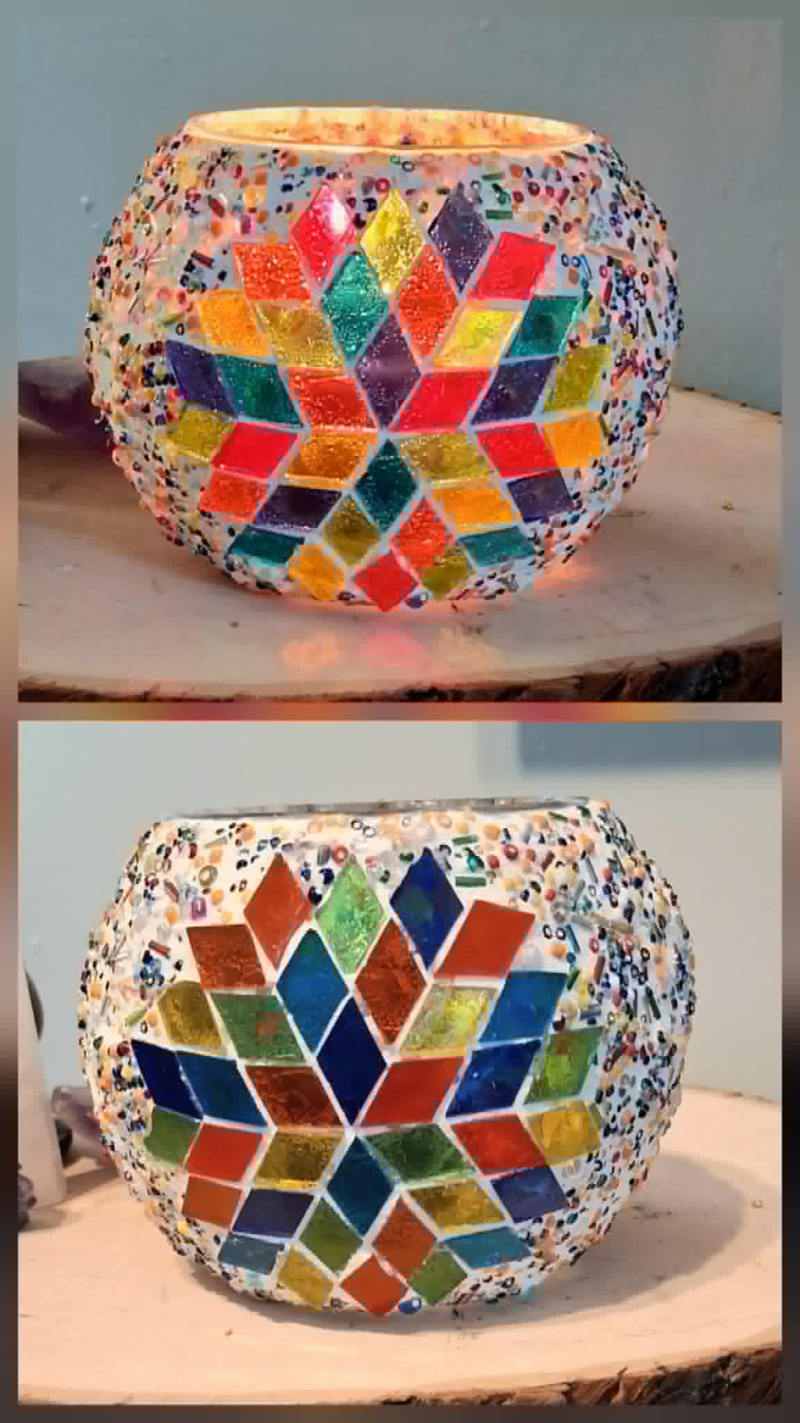 Turkish Mosaic Candle holder #2