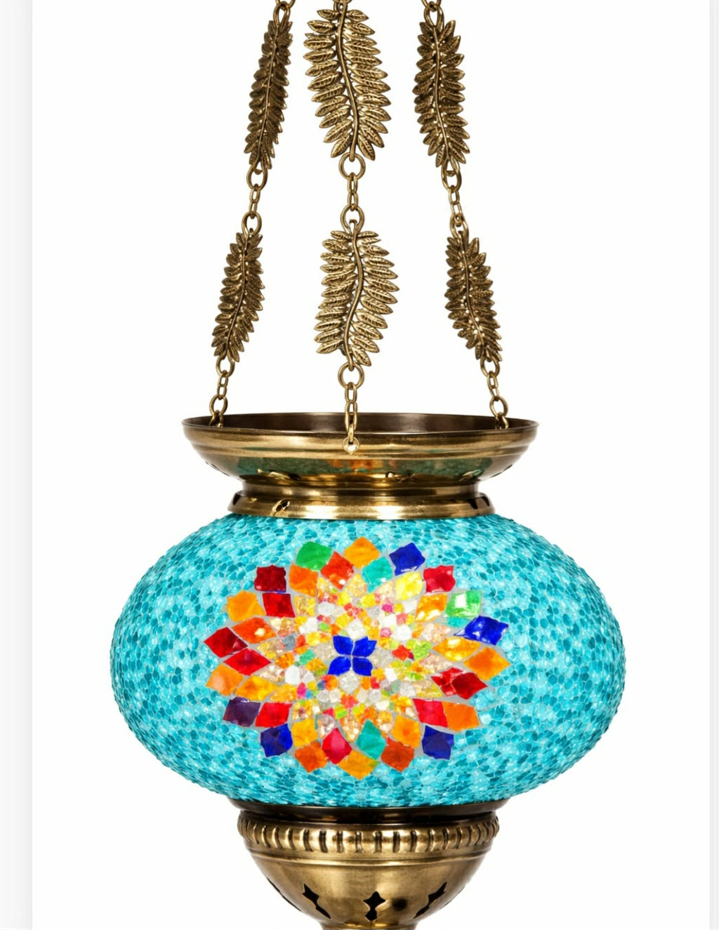 Hanging Lantern Workshop - July 25th 12 p.m. - Turquoise