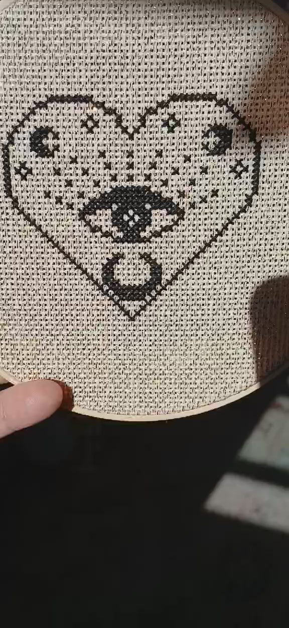 Heart & Karma cross stitch