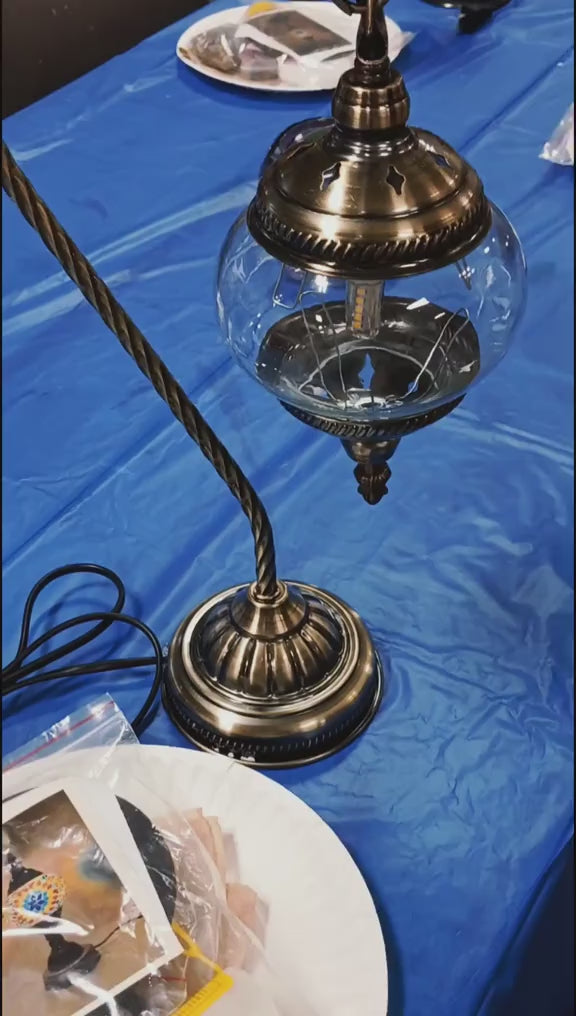 Turkish Mosaic Lamp Class - September 27th - 12:00 p.m.